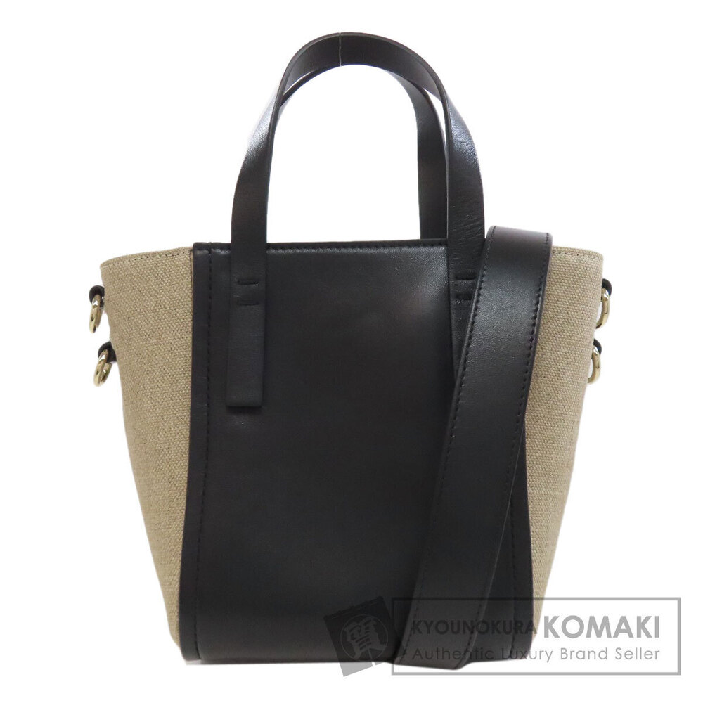 Chloe Sense Handbag Canvas Leather